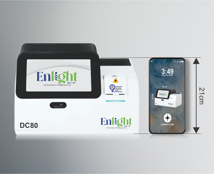 Enlight DC 80 - Dry CLIA Analyser