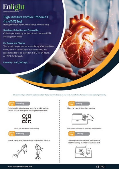 High sensitive Cardiac Troponin T (hs-cTnT)